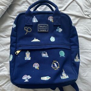 Walt Disney World 50th Anniversary Loungefly Backpack